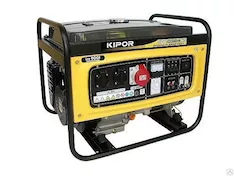 Бензиновый генератор KGE6500X3 KIPOR