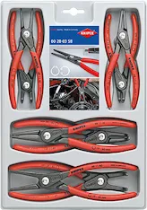 Набор щипцов для стопорных колец KNIPEX 00 20 04 SB