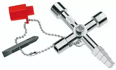 Ключ для электрошкафов KNIPEX 90 мм 00 11 04