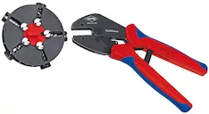 Обжимные клещи с магазином KNIPEX 97 33 02