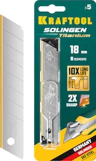 KRAFTOOL 18 мм, 5 шт, сегментированные лезвия (09605-TIN-18-S5)