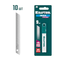 Сегментированные лезвия KRAFTOOL INOX 09608-09-S10