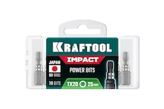 Ударные биты KRAFTOOL 26195-20-25-S10