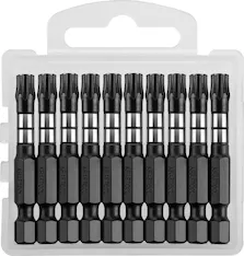 KRAFTOOL Impact TX30, 50 мм, 10 шт, ударные биты (26195-30-50-S10)