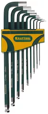 Набор имбусовых ключей KRAFTOOL 27445-H9