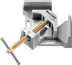 KRAFTOOL Extrem C90, глубина зажима 90 мм, экстрамощная стальная угловая струбцина для сварочных работ (32201)