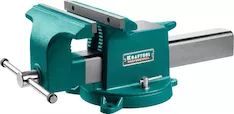 KRAFTOOL STEEL, 250 мм, стальные слесарные тиски (32701-250)