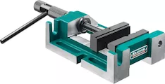 KRAFTOOL 100 мм, трехсторонние, станочные сверлильные тиски (32716-100)