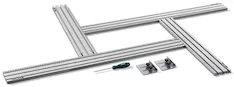 KRAFTOOL KRAFTFLEX MFS-700-1000 мм, 4шт, шаблон фрезерный в комплекте с 2 упорами (32810)