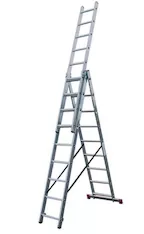 Лестница алюминиевая, трехсекционная, KRAUSE CORDA 3x9 010391