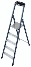 Анодированная стремянка KRAUSE SEPRO 5 ступ.