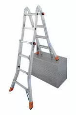 Шарнирная лестница Krause TeleMatic 4x4 129956
