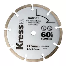 Диск с алмазным напылением Kress KA8381