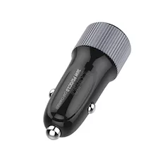 Автомобильное зарядное устройство LDNIO C510Q 2*USB（A,C) Lightning Чёрный
