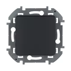 Переключатель одноклавишный Legrand Inspiria 673653 10 AX 250 В антрацит