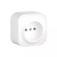 Розетка без зк Legrand Forix 16A 250В IP20 накладная белый