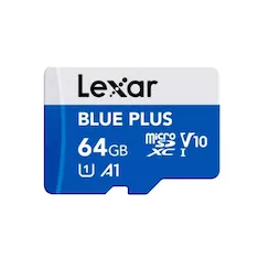 Карта памяти Lexar Blue plus LMSBLPL064G-BNANG 64GB + адаптер
