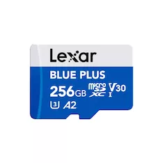 Карта памяти Lexar Blue plus LMSBLPL256G-BNANG 256GB + адаптер
