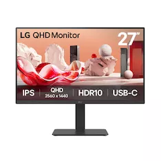 Монитор 27" LG 27BA65QB Black