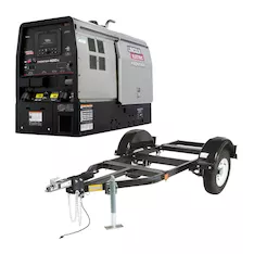 Сварочный генератор Lincoln-Electric Frontier® 400X (Перкинс®) с прицепом