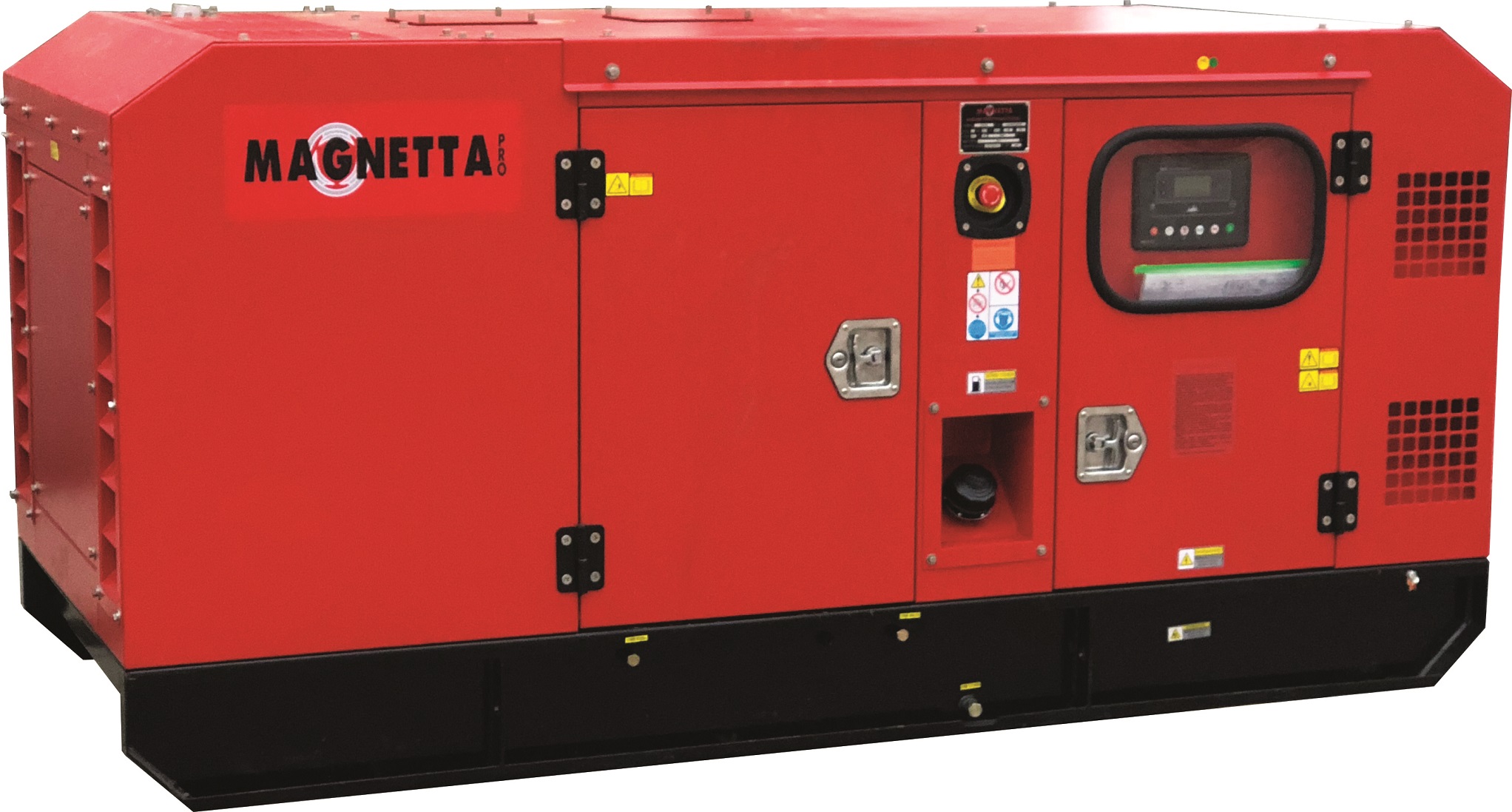 Дизельный генератор в тихом кожухе Magnetta D100E3+ATS1250A