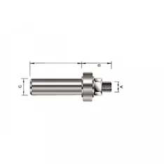 Фреза пазовая дисковая Makita D-12061