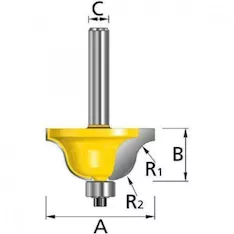 Фреза галтельная Makita D-11586