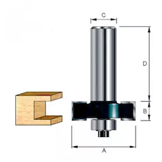Фреза для снятия четверти Makita D-11520