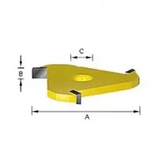 Фреза пазовая дисковая Makita D-12033