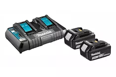 Зарядное устройство DC18RD 191L75-3 с аккумулятором Makita BL1850B