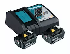 Зарядное устройство DC18RC 197570-9 с 2 аккумуляторами Makita BL1850B