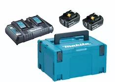 Зарядное устройство DC18RD 197629-2 с 2 аккумуляторами Makita BL1850B