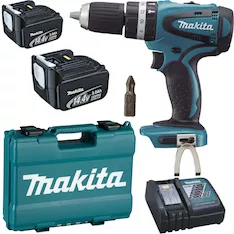 Ударная дрель-шуруповерт аккумуляторная Makita BHP446RFE
