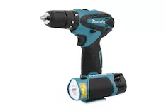 Ударная аккумуляторная дрель-шуруповерт Makita HP330DWLE