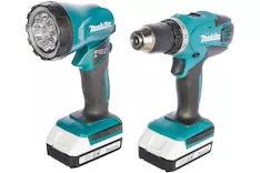 Аккумуляторная дрель-шуруповерт Makita DF457DWLE