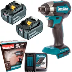 Аккумуляторный ударный винтовёрт Makita DTD153Z SET с набором
