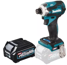 Аккумуляторный ударный винтовёрт XGT Makita TD001GZ SET с набором