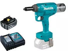 Пистолет для установки заклёпок Makita DRV150Z SET с набором
