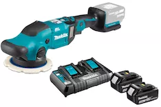 Аккумуляторная эксцентриковая шлифмашина Makita DPO600Z SET с набором