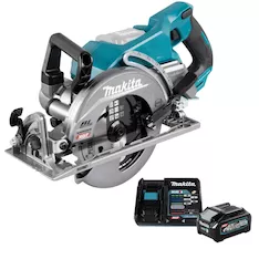 Пила дисковая Makita RS001GZ+191J67-0 BL4040 + DC40RA