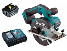 Аккумуляторная дисковая пила по металлу Makita DCS551Z SET с набором