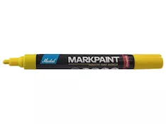 Маркер промышл. перманентный на основе жидк. краски MARKAL MARKPAINT ЖЕЛТЫЙ