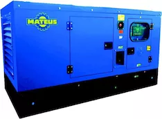 Генератор дизельный в тихом кожухе Mateus MS01306 64kW/80kVa