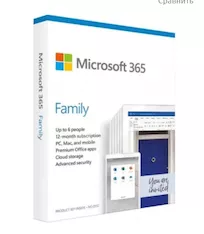 M365 Family Russian Subscr 1YR Kazakhstan Only Medialess P8