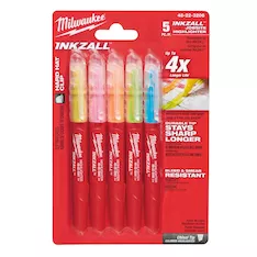 Набор маркеров скошенные Milwaukee INKZALL 48223206