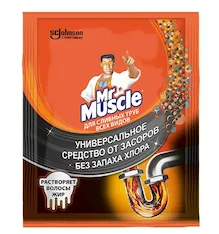 Гранулы для сливных труб Mr Muscle 4620000434870