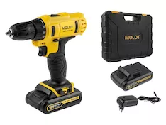 Аккумуляторная дрель-шуруповерт MOLOT MBD 1815-1 DLi