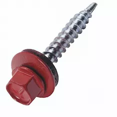 Шуруп кровельный окрашенный 4.8x50 RAL3005