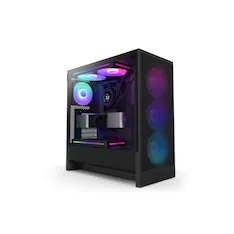 Компьютерный корпус NZXT H5 Flow RGB CC-H52FB-R1 Black без Б/П