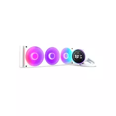 Кулер с водяным охлаждением NZXT Kraken Elite 360 RGB V2 RL-KR36E-W2 White